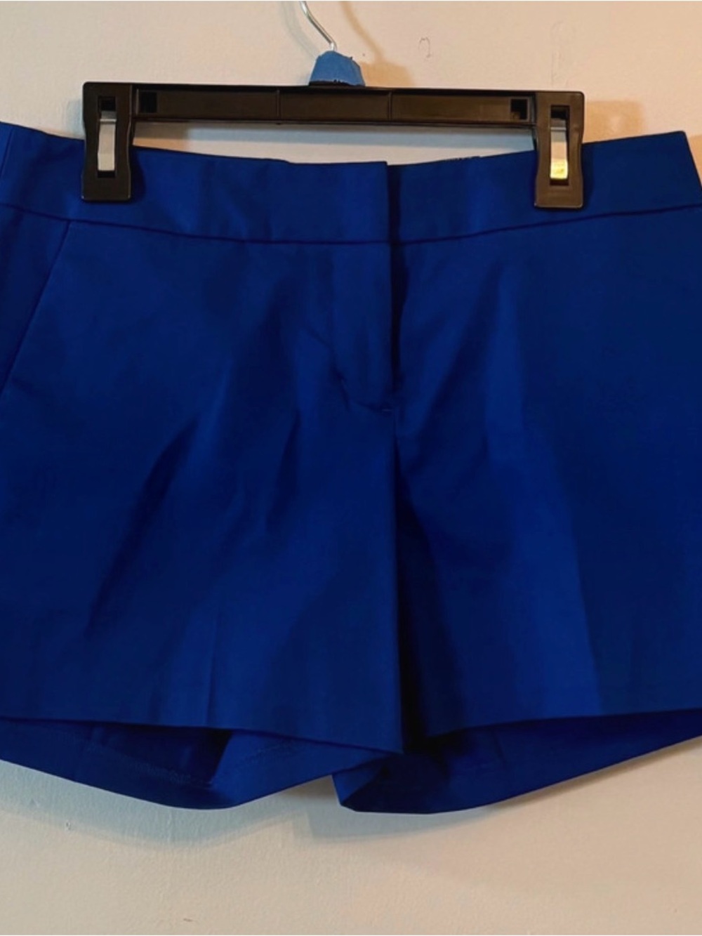 Express Women's Cobalt Blue High Waist Tailored Shorts